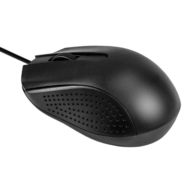 Мышь ExeGate Professional Standard SH-8012-OEM (USB, оптическая, 1000dpi, 3D, 3 кнопки и колесо прокрутки, длина кабеля 1,35м, черная, brown box) EX298191RUS