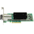 Контроллер Qlogic QLE2772 32Gb Dual Port FC HBA, x8 PCIe, SR LC multi-mode optic, LP + FH, transivers included QLE2772-SR-SP