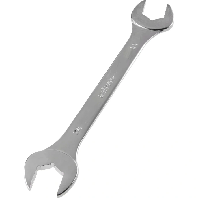 Рожковый ключ Inforce 22x24мм, Сталь Cr-V 06-05-65