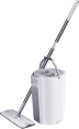 Набор для уборки со шваброй DEFENDER CM-403,серый,ведро цилиндр, 2 насадк,28403