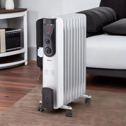 Масляный радиатор CENTEK CT-6201, 2000Вт, 9 секций, 3 режима, белый