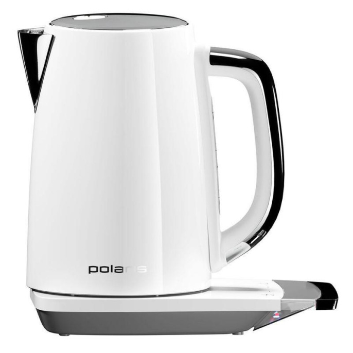 Чайник электрический Polaris PWK 1755CAD WIFI IQ Home 1.7л. 2150Вт белый корпус: металл PWK 1755CAD