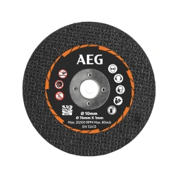 Набор дисков AAKMMMC05 (5 шт, 76х10х1 мм) для отрезной машины BMMS18SBL-0 AEG 4932478588