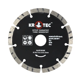Диск алмазный турбо сегментный (125x22.2 мм) KROTEC 5606012