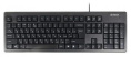 Клавиатура A4TECH KR-83, проводная, USB, мембранная, черный [kr-83 black]