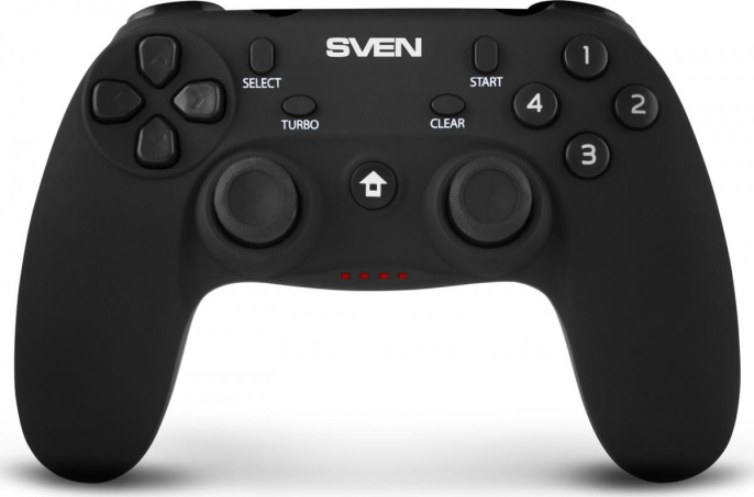 Беспроводной геймпад Sven GC-3050 13 кл. 2 стика, D-pad, Soft Touch, PC/PS3/Android/Xinput SV-016005