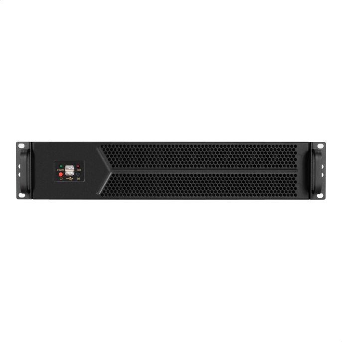 Серверный корпус ExeGate Pro 2U450-06 RM 19", высота 2U, глубина 450, без БП, 2*USB EX297728RUS