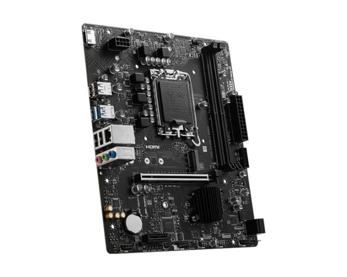 Материнская плата MSI PRO H610M-S DDR4, Socket LGA 1700, Intel H610, mATX, Ret
