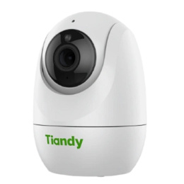 Tiandy TC-H322N 9DA-4 компактная поворотная домашняя, 2Мп, 1920х1080@30к/c, DWDR, цвет: 0.05лк, S+265, H.265 HP , S+264, H.264 HP, MP, BP , объектив 4мм, встроенные микрофон и динамик, G.711A, G.711U