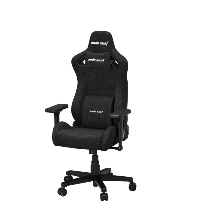 Кресло игровое Anda Seat Kaiser Frontier, цвет черный, размер M 90кг , материал ткань модель AD12