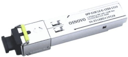 Oптический SFP модуль OSNOVO SFP-S1SC12-G-1550-1310 Оптический SFP Модуль. Одно волокно Single Mode. Скорость: до 1,25 Гбит/c. Тип разъема: SC. Оптический бюджет: 12дБ. Расстояние передачи - до 3км. Рабочая длина волны,нм