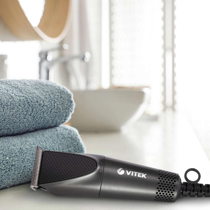 Машинка для стрижки Vitek VT-2587 разноцветный