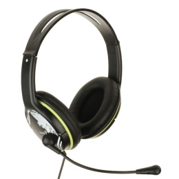 Гарнитура Genius HS-400A, 2х mini jack 3.5mm, полноразмерные наушники, регулятор громкости на проводе, длина провода 1,8м