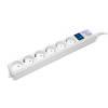Сетевой фильтр PowerCube SPG(5+1)-16B-1,9M-WHITE, 1.9м, белый