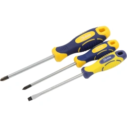 Набор отверток KUBIS PH1x100 мм, 2x100 мм, SL5x100 мм, 3 шт. 02-08-0003