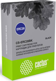 Картридж Cactus CS-ERC28BK, ERC28, черный / 12.7мм,  3.1м ( CS-ERC28BK