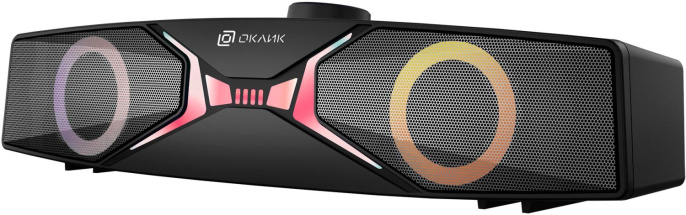 Саундбар Oklick OK-502S 2.0 6Вт черный