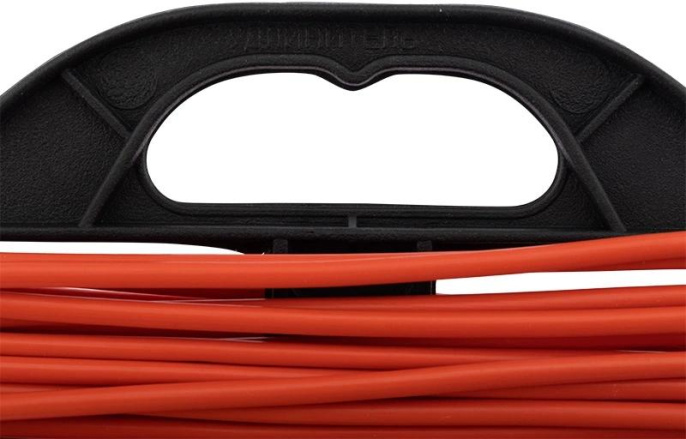 Удлинитель силовой PROCONNECT ПВС, розеток 1шт, 2x0.75 кв.мм, 6A, 10м, ПВС, рамка пластиковая, оранжевый [11-7111]