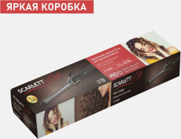 Щипцы для завивки Scarlett SC-HS60010, черный