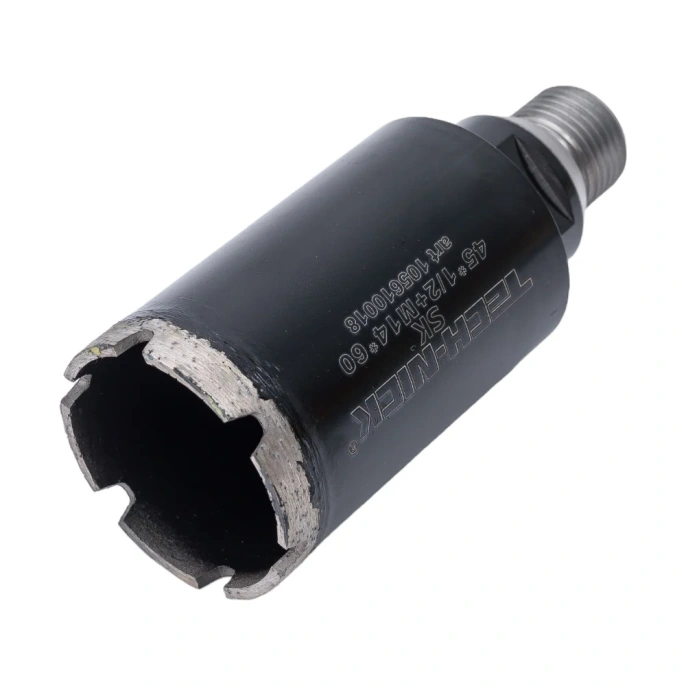 Коронка алмазная, спекание 45х60 мм, 1/2/M14 SK TECH-NICK 105610018