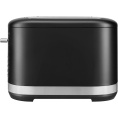 Тостер KitchenAid Тостер на 2 тоста, матовый черный (5KMT2109EBM)