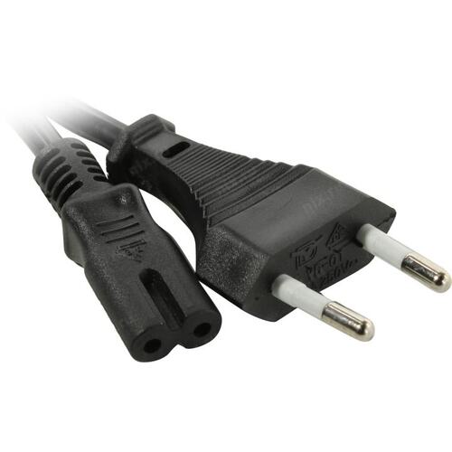5bites Кабель питания PC305-18A IEC-320-C7 / CEE 7/16 / 220V / 2G*0.50MM / 1.8M
