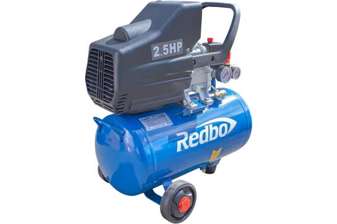 Компрессор масляный Redbo ACO-25/1600 коаксиальный, 1,6кВт, 198л/мин, 25л 39777