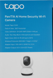 Камера видеонаблюдения IP TP-LINK Tapo C220, 2560х1440 pix, 4 мм, белый