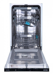 Встраиваемая посудомоечная машина Gorenje GV572D10, узкая, ширина 44.8см, полновстраиваемая, загрузка 11 комплектов