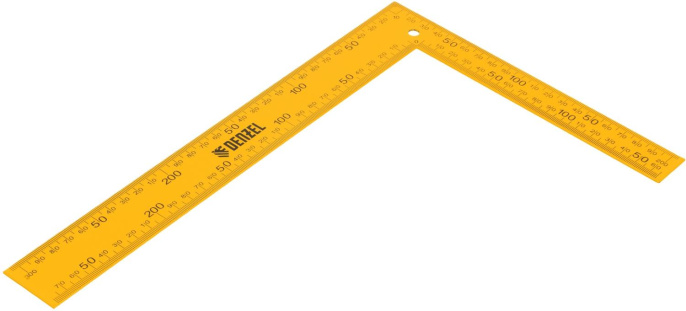 Угольник DENZEL 32388,  30см,  сталь