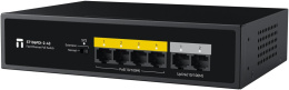 Коммутатор Netis ST106PDI-2-43 L2 6x100Мбит/с 4PoE 43W неуправляемый
