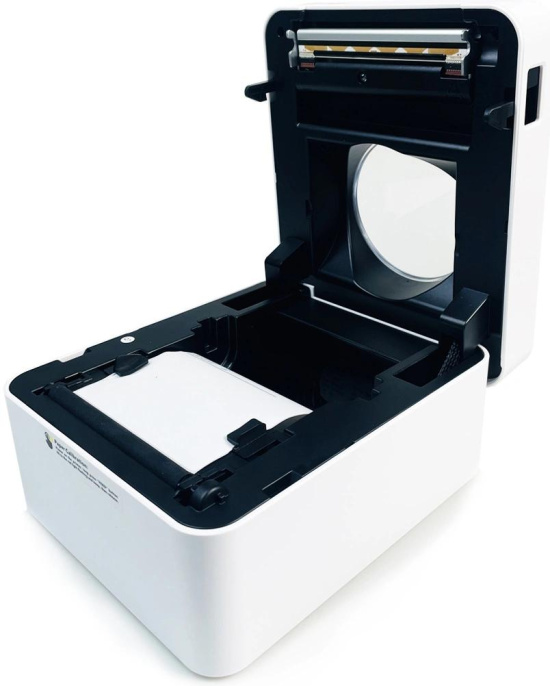 Принтер этикеток Cactus CS-TP-D410U-W,  белый