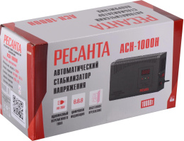 Стабилизатор напряжения Ресанта АСН-1000 Н, серый [63/6/64]