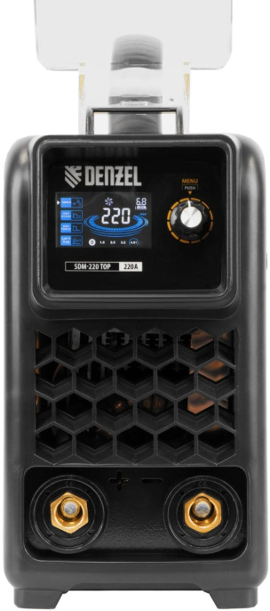 Сварочный аппарат DENZEL SDM-220 Top,  инвертор [94357]