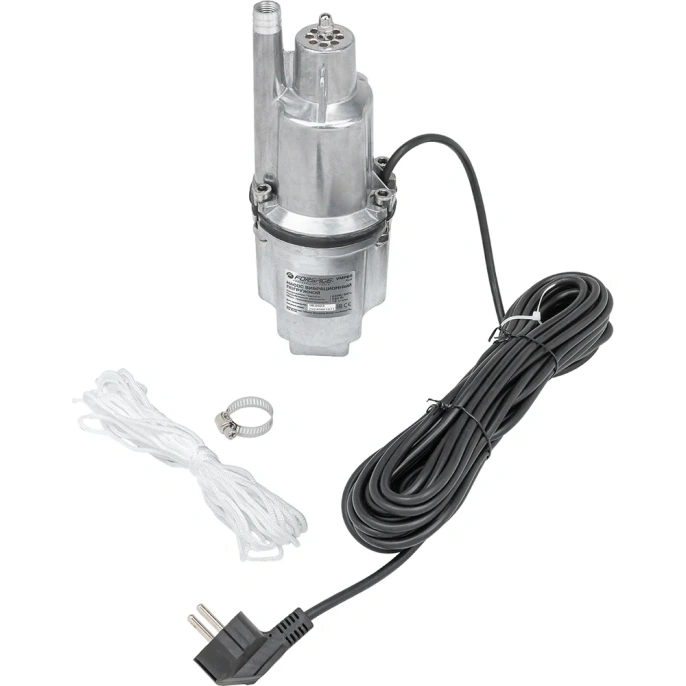 Насос вибрационный погружной Forsage 230 В, 50 Гц, 280 Вт, 18 л/мин F-VMP60 ALU(61168)