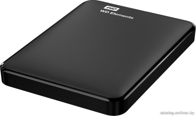 Жесткий диск WD USB3.0 1TB WDBUZG0010BBK-WESN Elements Portable 2.5" черный