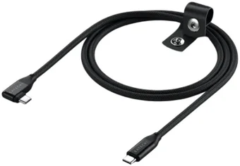 Кабель угловой (вправо) Satechi Right Angle 240W PD USB-C to USB-C Cable. Длина: 1м. Цвет: черный