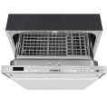 Посудомоечная машина Timberk Set&Dry T-DW45BI103, узкая, напольная, 59.4см, загрузка 11 комплектов, серебристая