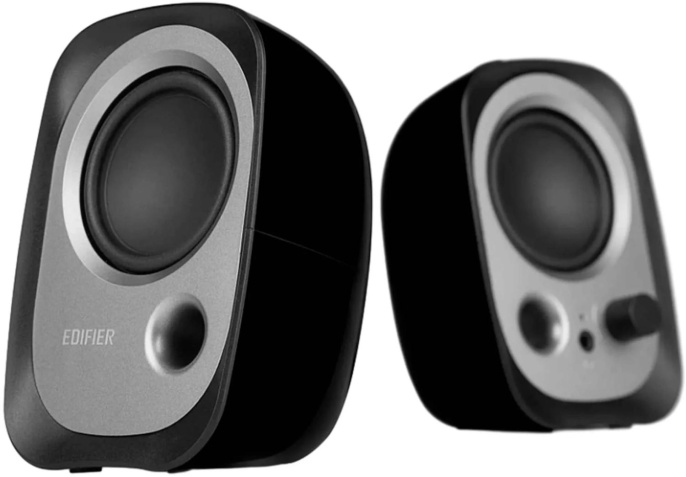Колонки Edifier R12U 2.0 черный 4Вт портативные