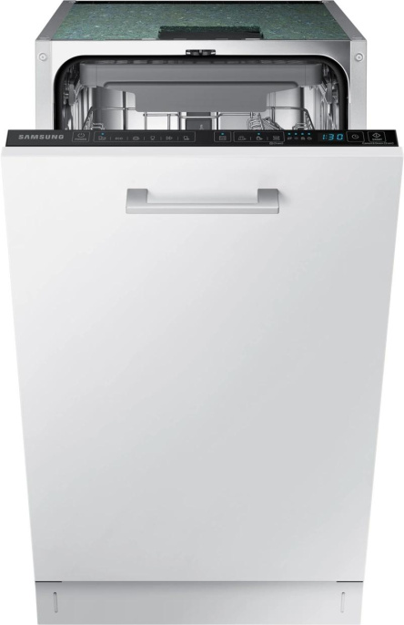 Встраиваемая посудомоечная машина Samsung DW50R4050BB/WT, узкая, ширина 45см, полновстраиваемая, загрузка 10 комплектов