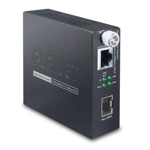 медиа конвертер/ !GST-805A! 10/100/1000Base-T to 1000Base-LX/SX mini-GBIC, SFP Smart Media Converter-distance depends on SFP module GST-805A-EU