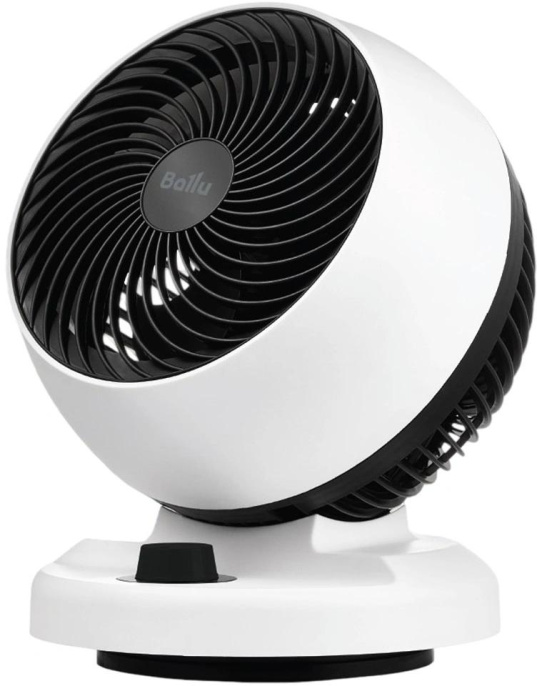 Вентилятор настольный Ballu BFT-135W 35Вт скоростей:3 белый/черный упак.:1шт