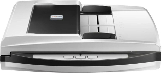 Сканер планшетный/протяжный Plustek SmartOffice PL3060 0294TS A4 белый