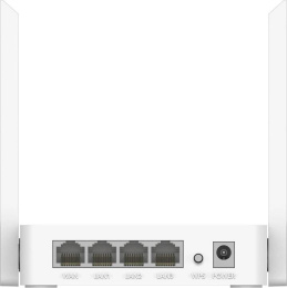 Wi-Fi роутер CUDY WR300, Wi-Fi 4, N300, 2.4ГГц, 3 LAN, белый