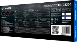 Клавиатура проводная игровая SVEN KB-G8300 SV-019280