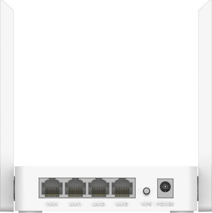 Wi-Fi роутер CUDY WR300, Wi-Fi 4, N300, 2.4ГГц, 3 LAN, белый