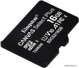 Карта памяти Kingston SDCS2/16GBSP microSDHC Memory Card 16Gb A1 V10 UHS-I U1