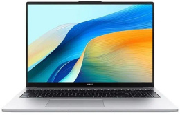 Ноутбук Huawei MateBook D16 Intel Core i5-13420H/16Gb (soldered D4)/SSD512Gb/UMA/16"/IPS/WUXGA/1920x1200/60Hz/NoOS/Mystic Silver/1.68kg