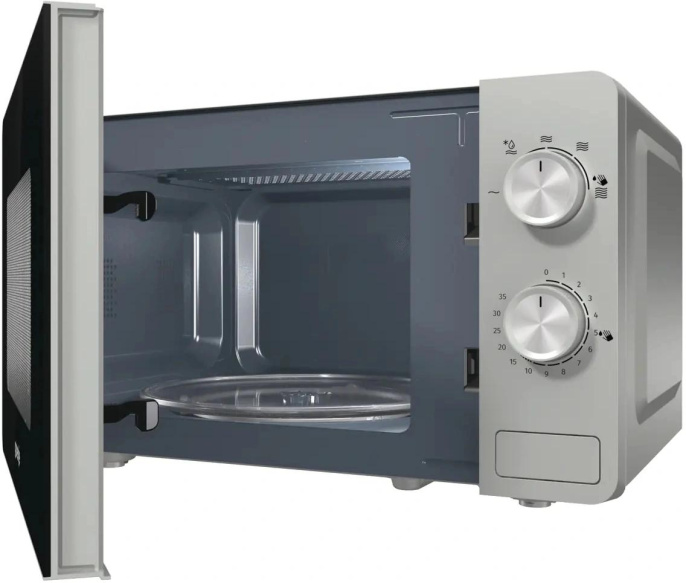Микроволновая Печь Gorenje MO17E1S 17л. 700Вт серебристый