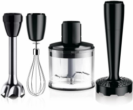 Блендер погружной Braun MultiQuick 5 MQ55307MBK 1000Вт черный